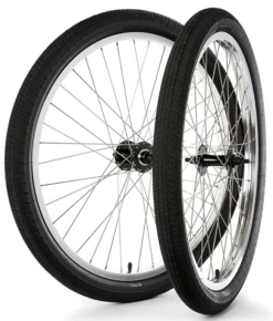 S&M Covid Cruiser 26" Wheelset -Cycle Gear Hub 26.covid .wheelset.silverblack