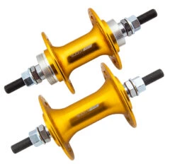 Black Ops MX-1100 High Flange Hubset -Cycle Gear Hub Black.ops .1100.hubset.gold