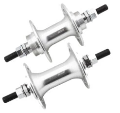 Black Ops MX-1100 High Flange Hubset -Cycle Gear Hub Black.ops .1100.hubset.silver