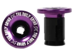 DAILY GRIND BAR ENDS -Cycle Gear Hub Daily.grind .barend.purple 01868.1576026272.1280.1280