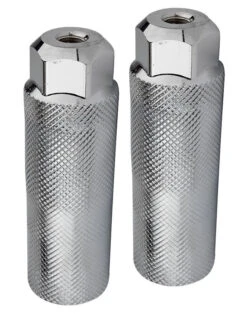STEEL THREAD ON FREESTYLE BMX PEGS
