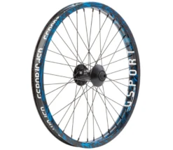GSPORT ELITE V2 FRONT WHEEL -Cycle Gear Hub GSPORT.ELITE .FRONT .WHEEL .BLUE .BLOOD