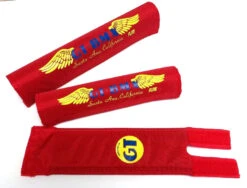 GT Santa Ana Wings BMX Pads By Flite -Cycle Gear Hub GT.BMX .Santa .Ana .Padset.red