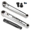 Kink Brace Cranks -Cycle Gear Hub Kink.Brace .Crank .chrome