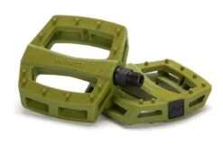 MERRITT P1 PC PEDALS -Cycle Gear Hub Merritt.P1.Pedal .Green