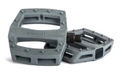 MERRITT P1 PC PEDALS -Cycle Gear Hub Merritt.P1.Pedal .grey