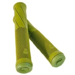 MERRITT CROSS CHECK GRIPS Charlie Crumlish Signature -Cycle Gear Hub Merritt Crumlish Grips green