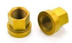 MISSION AXLE NUTS -Cycle Gear Hub Mission.14mm.Nuts .gold 29182.1521743138.1280.1280