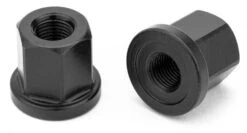 MISSION AXLE NUTS -Cycle Gear Hub Mission.Nuts .black 56799.1521743138.1280.1280