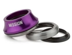 MISSION TURRET INTEGRATED HEADSET -Cycle Gear Hub Mission.Turret.Headset.Purple
