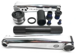 PRIMO STEVIE CHURCHILL CRANKS -Cycle Gear Hub PRIMO.STEVIE.CRANKS.CHROME