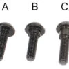 PROFILE BUTTON HEAD AXLE BOLT -Cycle Gear Hub Profile.Buttonhead.options 18560.1516139162.1280.1280