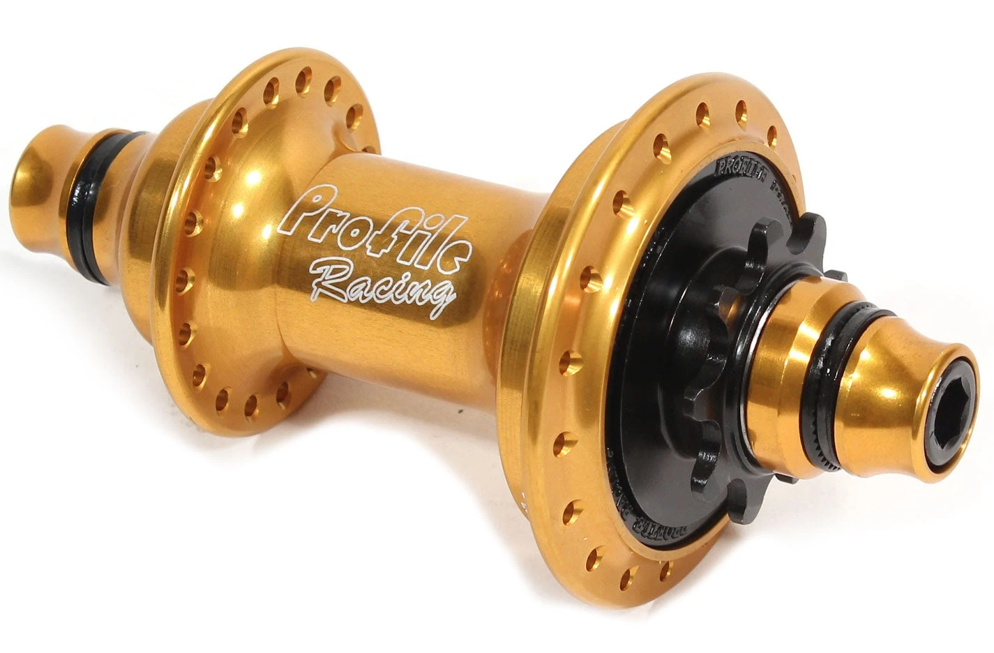Profile Elite Cassette Hub Gold RHD 3 Profile Elite Cassette Hub Gold RHD