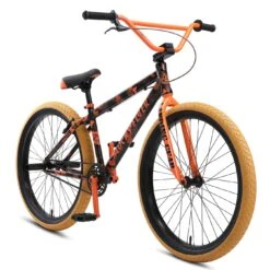 Se-bikes SE Bikes Blocks Flyer 26" Bike 2021 -Cycle Gear Hub SE.Bikes .Blocks.Flyer .2021.Orange.Camo