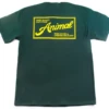 Animal Finest Quality Pocket T-Shirt -Cycle Gear Hub animal.finest.t.shirt .green .back