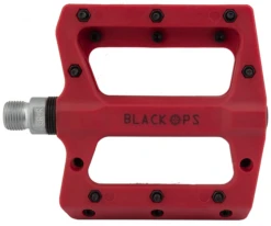 Black Ops Nylo-Pro II Pedals -Cycle Gear Hub black.ops .nyla .pro .2.pedal .red .2