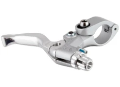 Black Ops Hinged Levers (Pair) -Cycle Gear Hub blackops.hinged.levers.silver