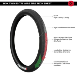 Box Two 60TPI Wire Bead 29" Tire -Cycle Gear Hub box.one .60tpi.specs 729baa86 7bf0 475c a247 124c1cd56d9c