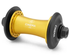 Cinema FX Front Hub -Cycle Gear Hub cinema.fx .hub .gold .front