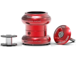 Cook Bros. Racing Threadless Headset -Cycle Gear Hub cookbrosracing.threadless.headset.red