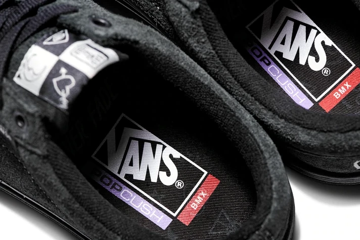 Cult X Vans Old Skool Pro BMX Shoes (Black / Grey) 4 Cult X Vans Old Skool Pro BMX Shoes (Black / Grey) - Image 2