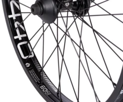 Eclat E440/Cortex Front Wheel -Cycle Gear Hub eclat.e440.cortex.front .wheel .black .1