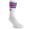 Etnies RAD Crew Socks -Cycle Gear Hub etnies.rad .crew .socks .white