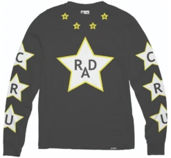 Etnies RAD Jersey Long Sleeve Shirt -Cycle Gear Hub etnies.rad .jersey.black