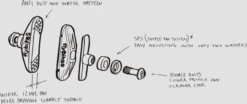 FLY MANUAL PADS 7 FLY MANUAL PADS -Cycle Gear Hub fly.manual.brake .pad .diagram