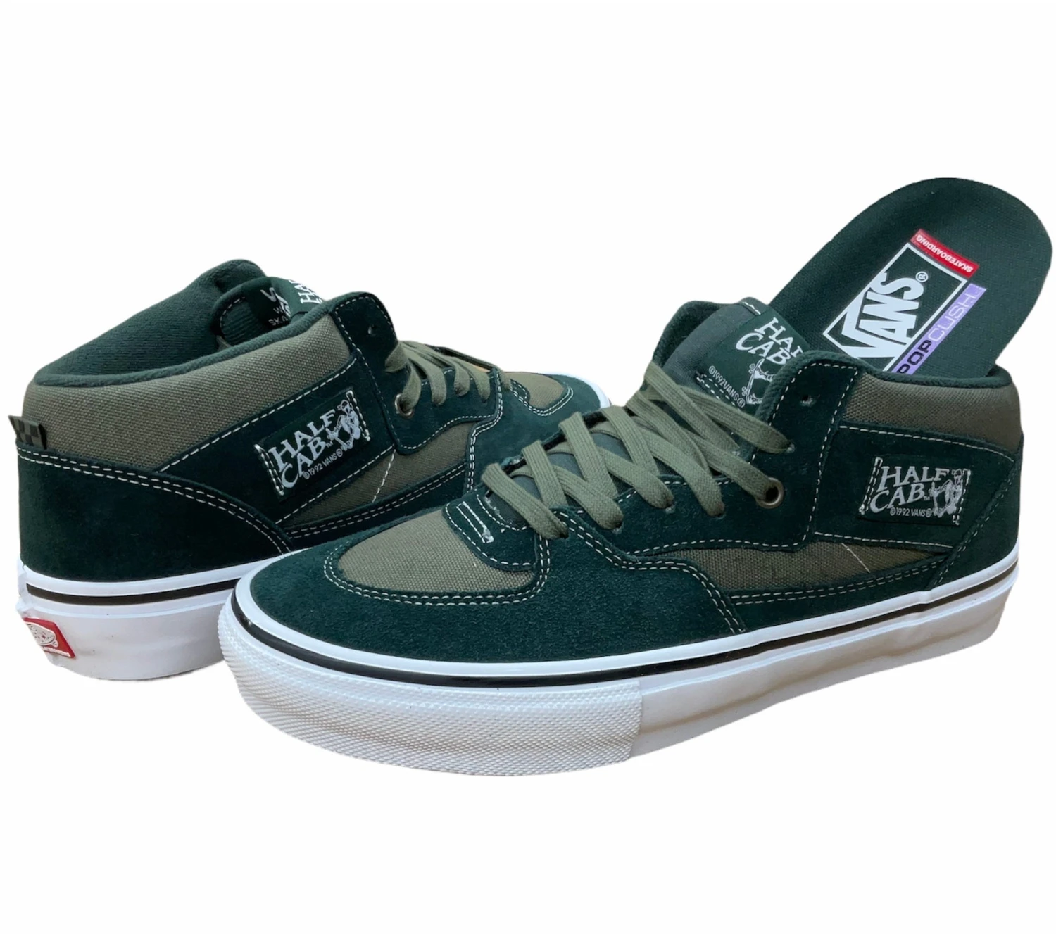 Vans Half Cab Shoes (Scarab/Military) 6 Vans Half Cab Shoes (Scarab/Military) - Image 4