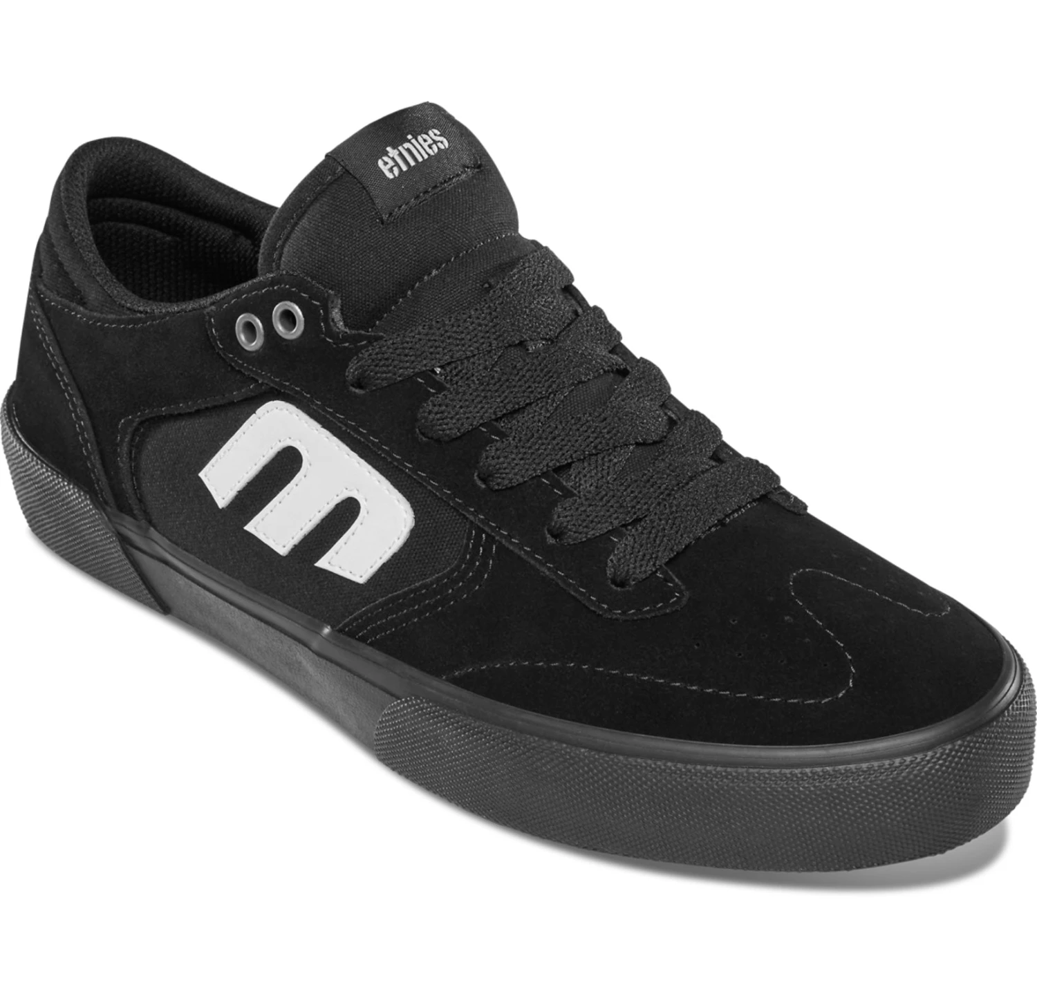 Etnies Windrow Vulc Shoes (Black / White / Devon Smillie Signature) 4 Etnies Windrow Vulc Shoes (Black / White / Devon Smillie Signature) - Image 2