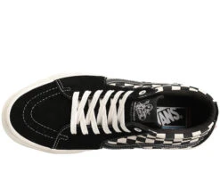 Vans Skate Grosso Mid Shoes (Checkerboard Black / Marshmallow) -Cycle Gear Hub image 606bfec8 cf7b 4457 b5fa 31f0a4b351b7