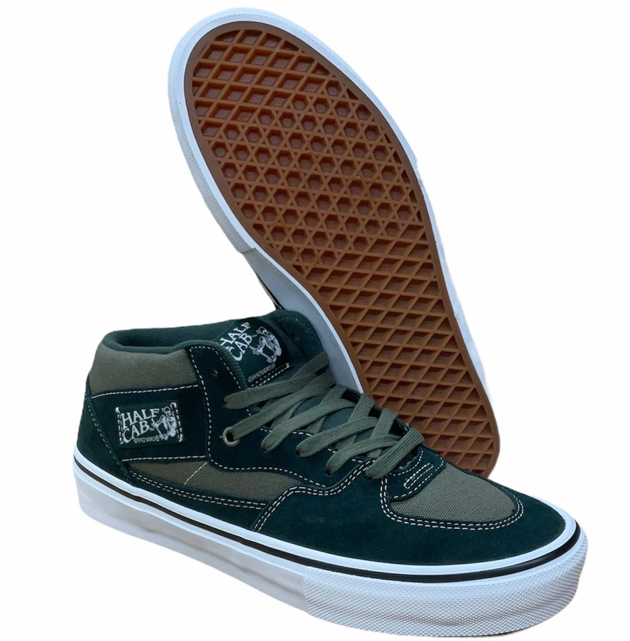 Vans Half Cab Shoes (Scarab/Military) 4 Vans Half Cab Shoes (Scarab/Military) - Image 2