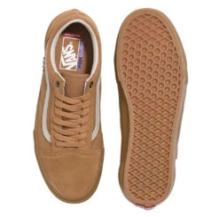 Vans Old Skool Pro Shoes (Light Brown / Gum) -Cycle Gear Hub image bea74022 90c1 468b b4df 74db87567106
