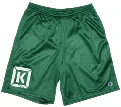 Kink Varsity Mesh Shorts -Cycle Gear Hub kink.champion.shorts.green