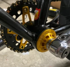 Knight UFO American Bottom Bracket -Cycle Gear Hub knight.bike .co .american.ufo .bottom.bracket.gold .2