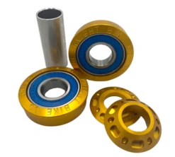 Knight UFO American Bottom Bracket -Cycle Gear Hub knight.bike .co .american.ufo .bottom.bracket.gold .3