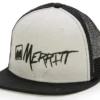 Merritt Billy Bob Trucker Hat -Cycle Gear Hub merritt.billy .bob .trucker.hat .gray .black