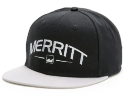 Merritt Crispy Flat Brim Snapback Hat
