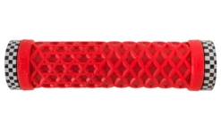 ODI VANS LOCK ON GRIPS 12 ODI VANS LOCK ON GRIPS -Cycle Gear Hub odi.lockon.grip .red .check
