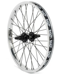 Rant Party On V2 18" Rear Cassette Wheel -Cycle Gear Hub rant.party .on .v2.silver.cassette