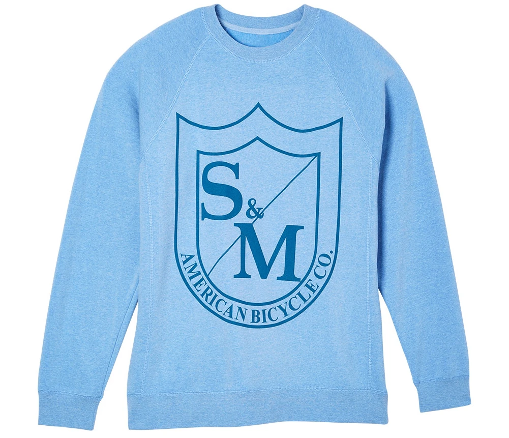 S&M Big Shield Crew Neck Sweatshirt 4 S&M Big Shield Crew Neck Sweatshirt - Image 2