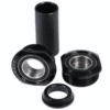S&M Alloy Euro Bottom Bracket -Cycle Gear Hub sandm.alloy .bottom.bracket.euro .black