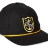 S&M Anchor Shield Snapback -Cycle Gear Hub sandm.anchor.shield.snapback.black .2