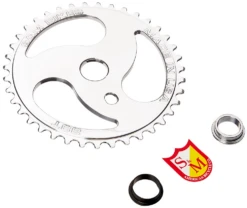 S&M Chain Saw Sprocket -Cycle Gear Hub sandm.chainsaw.sprocket.polished