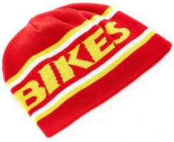 S&M Factory Knit Beanie -Cycle Gear Hub sandm.factory.knit .beanie.red .1