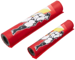 S&M WHIP GIRL 2PC PAD SET -Cycle Gear Hub sandm.whip .girl .pads .red .2