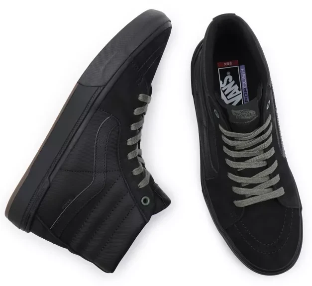 Vans BMX SK8-HI Scotty Cranmer Shoes (Black / Thyme) 6 Vans BMX SK8-HI Scotty Cranmer Shoes (Black / Thyme) - Image 4