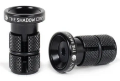 Shadow Deadbolt Slim Bar Ends -Cycle Gear Hub shadow.deadbolt.slim .barends.black