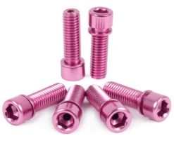 SHADOW CONSPIRACY HOLLOW STEM BOLTS -Cycle Gear Hub shadow.hollow.stem .bolts .pink
